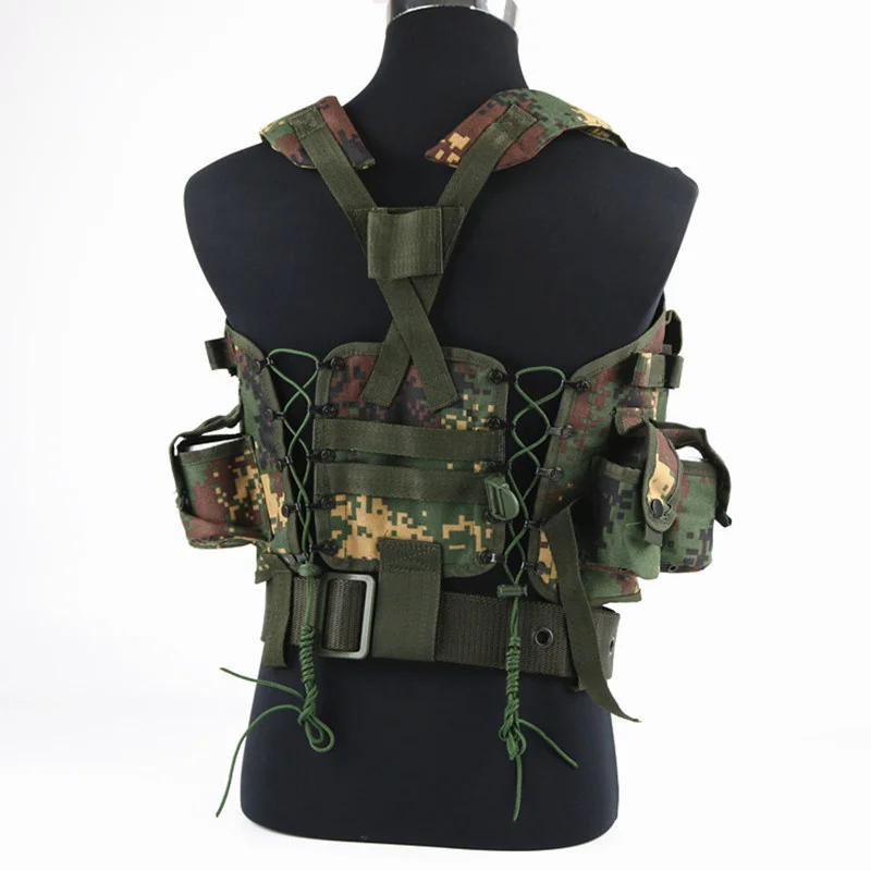 

Bullet Bag Tactical Training Vest Outdoor Hiking Combat Military Army Hunting Clothes Camouflage Fishing Ammunition Waistcoat