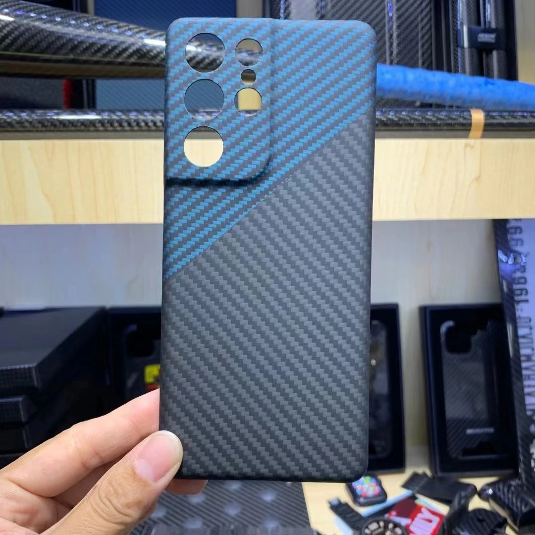 Real Carbon Fiber Phone Case For Samsung S21 Ultra 5G Pure Aramid fiber Cases For SAMSUNG Galaxy S21 Shockproof Protection Cover