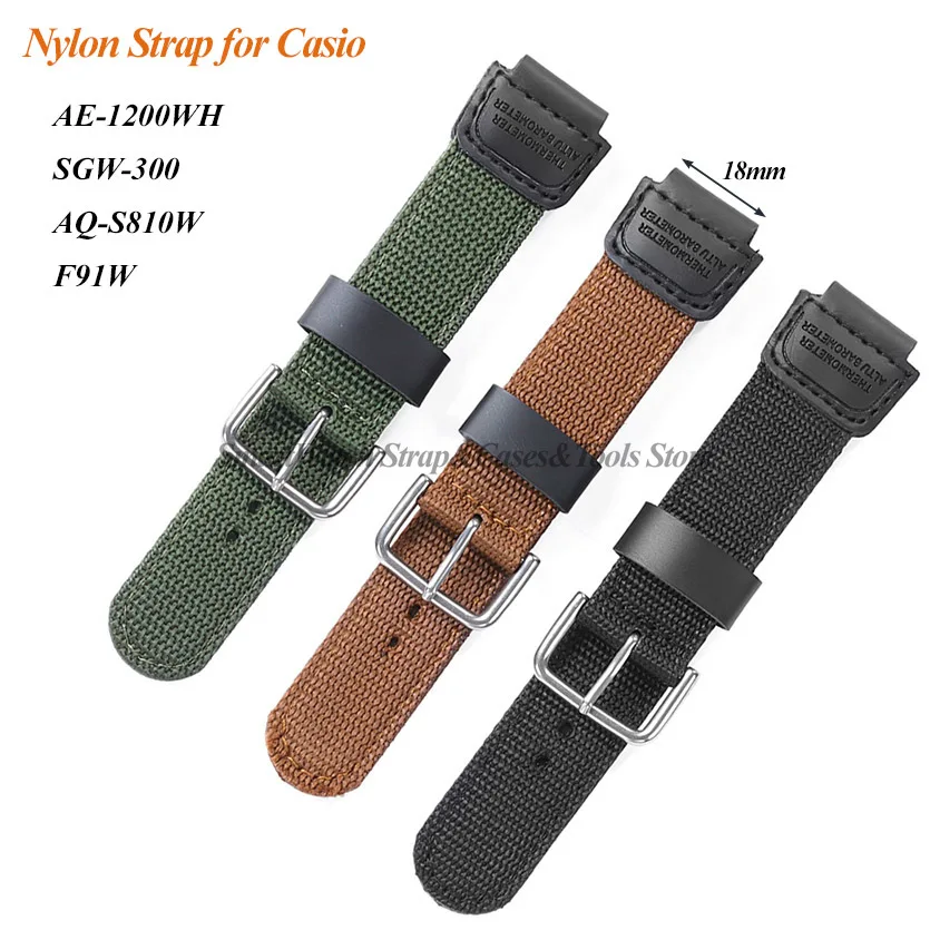 Richie Strap ] 22mm 5 Rings Nylon Watch Strap GSteel Metal Adapters Kit