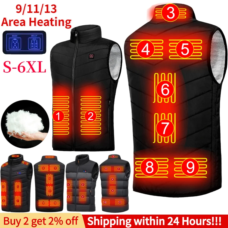 Heated Jacket Womens Heated Thermal Vest Heating Vest Women