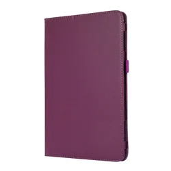 Magnetic PU Leather Stand Tablet Case - Premium Protective Cover for Redmi Pad SE 4G 8.7 (Purple)