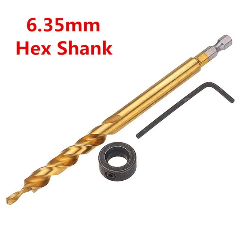

Hot Sale Woodworking Drill Bits Reaming Drill Accessories Hex Shank High Speed Steel Woodworking Hole Positioning