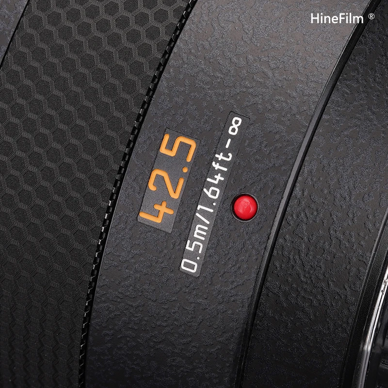 LUMIX-G 42.5F1.2 Len 프리미엄 데칼 스킨, 파나소닉 레이카 DG Nocticron 42.5mm F1.2 ASPH 렌즈 보호 커버 필름 스티커
