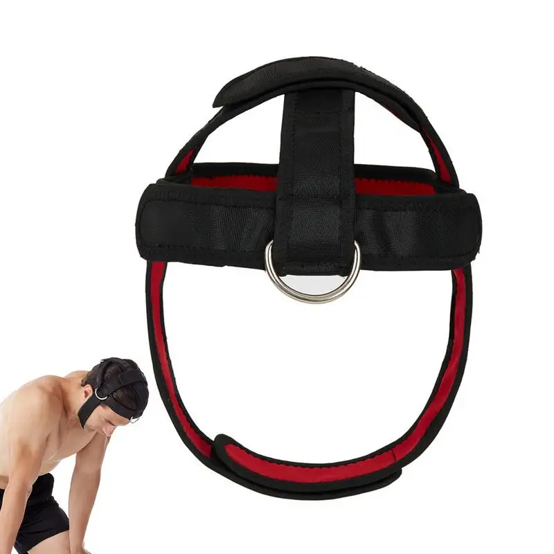 

Шейный ремешок для тренажерного зала, улучшенный регулируемый ремешок для головы и подбородка, прочный ремень для поддержки головы и подбородка, тренажер для тяжелой атлетики