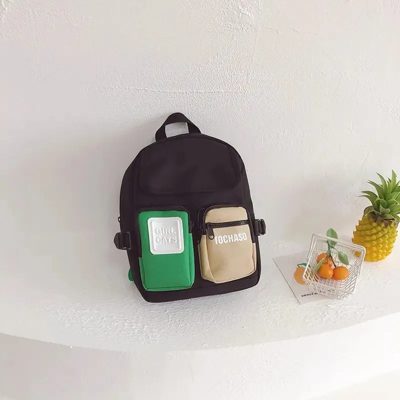 Children's backpack Kindergarten Boys New Fashionable School Bags  Girls  3-6Years Old Baby Trendy Versatile Backpack 5