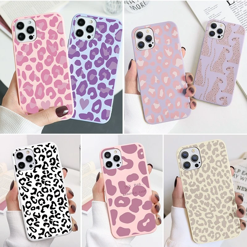 apple 13 pro max case Fashion Leopard Print Phone Case For iPhone 10 11 12 13 Pro XS Max Mini XR SE 2020 5 5S 8 7 6 6S Plus Soft TPU Coque Fundas Etui best iphone 13 pro max case