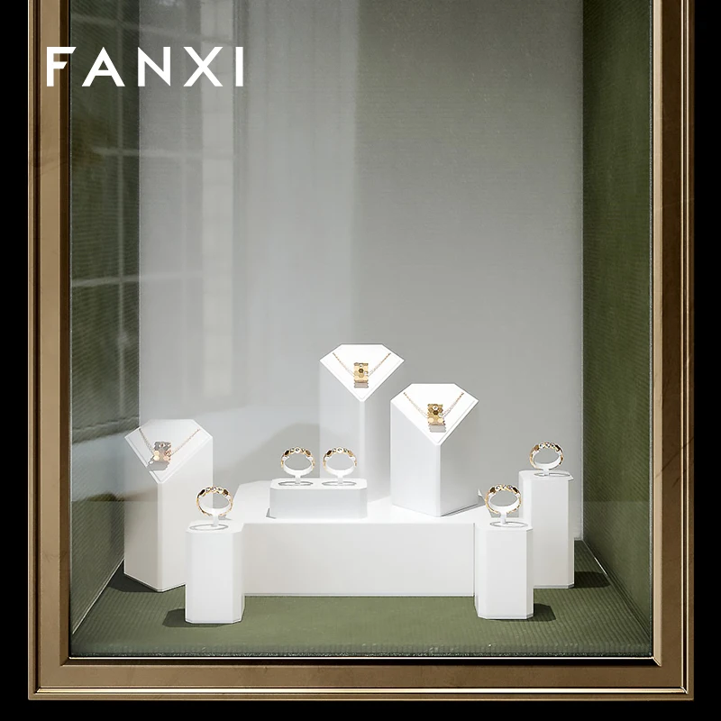 Jewelry display rack Necklace earrings Ring jewelry display props Counter high-end jewelry display
