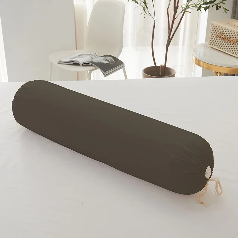 thumbnail image 1 of Funda de almohada cilíndrica larga sin núcleo, soporte ortopédico para el cuello, para cama, sofá, asiento, cintura, cojín para piernas, 1 of 5