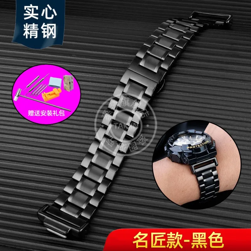 カシオG-SHOCK/100,gm2100,ghz DW-5600,GW-B5600用の金属製時計