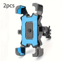 2PCS 360° Rotatable & Adjustable Bike/Motorcycle Phone Mount - Shockproof, Anti-Slip Holder For phone, - Durable Abs Material - Image 6