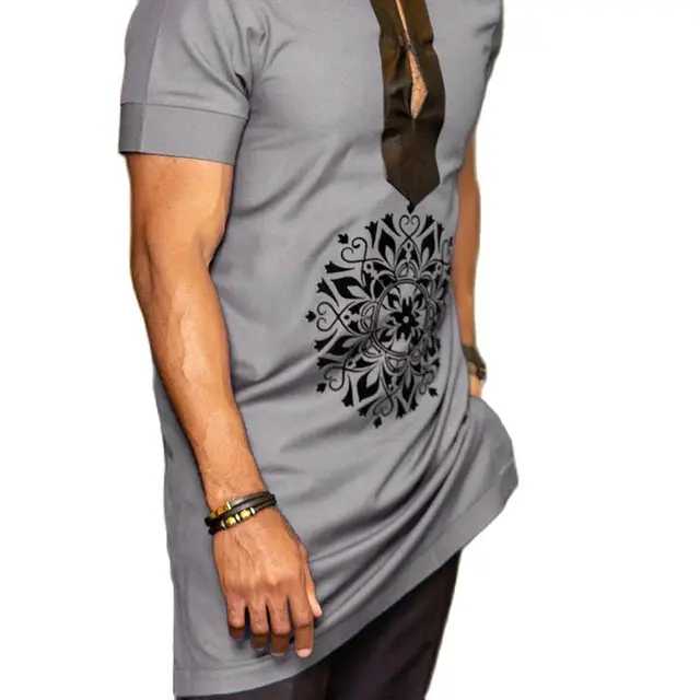 Tejiri Embroidered Short Sleeve Shirt - Image 2