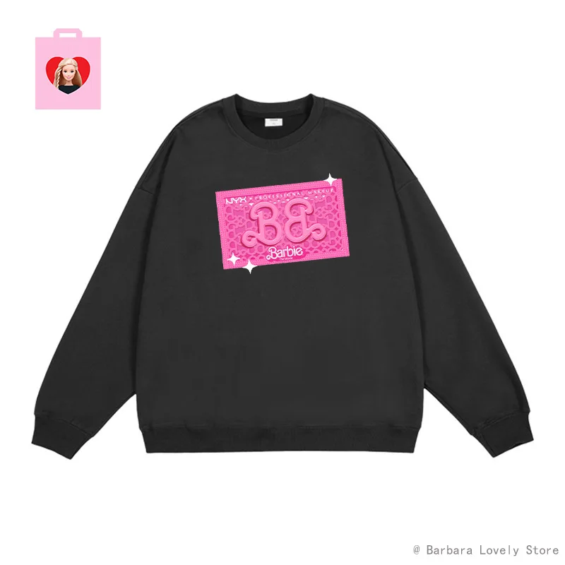 

Barbie Hoodies Autumn Y2K Hoody Cartoon Anime Fashion Women Clothing Hooded Sweatshirt Lovers Wear Halloween Gifts Girlfriend