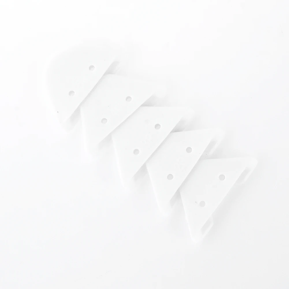 6PCS Yellow Multi-Function Glue Scraper Silicone Glue Scraper