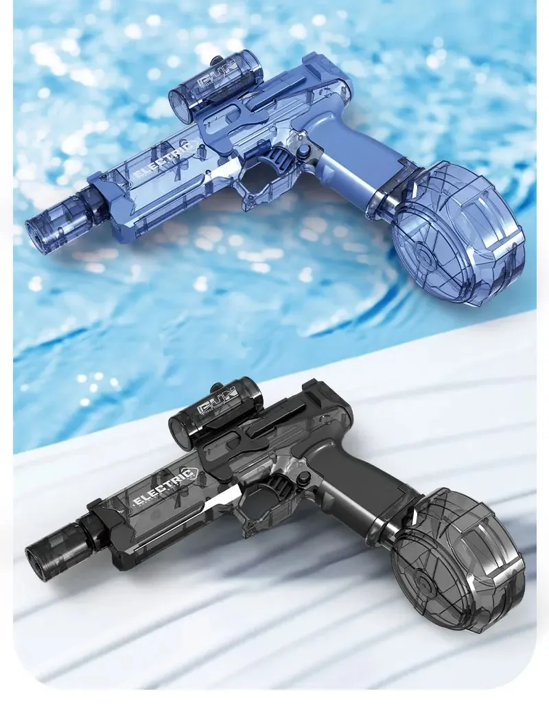 New Summer Electric Water Gun Toys Bursts High-pressure Strong Charging Energy Water Automatic Water Spray Children Toy 6