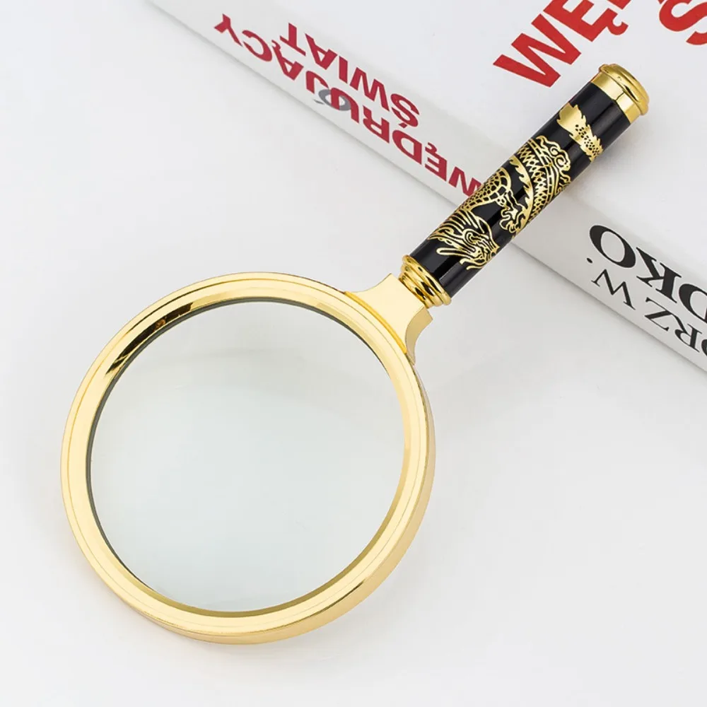 Magnifying Glass 10x Detachable Real Glass Lens for Reading