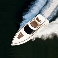 Remote Control Boat Starlight Yacht High Speed Speedboat Wireless Charging Water Toy Ship Model Boy Gift Collection 1