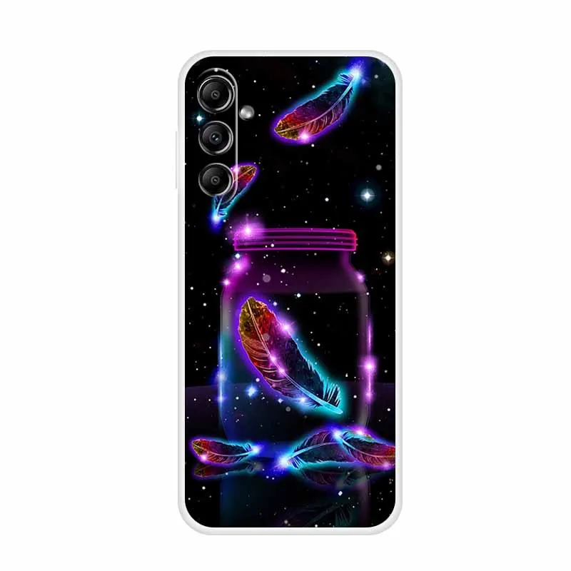 Cartoon Soft Silicone Clear TPU Phone Case
