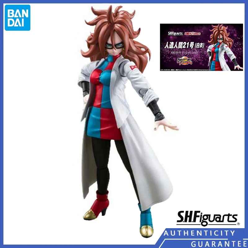 

[In stock] Bandai PB Limited SHF Dragon Ball Android 21 VOMI Dr. White Movable Anime Cartoon Figure Model Toys Gift for Men