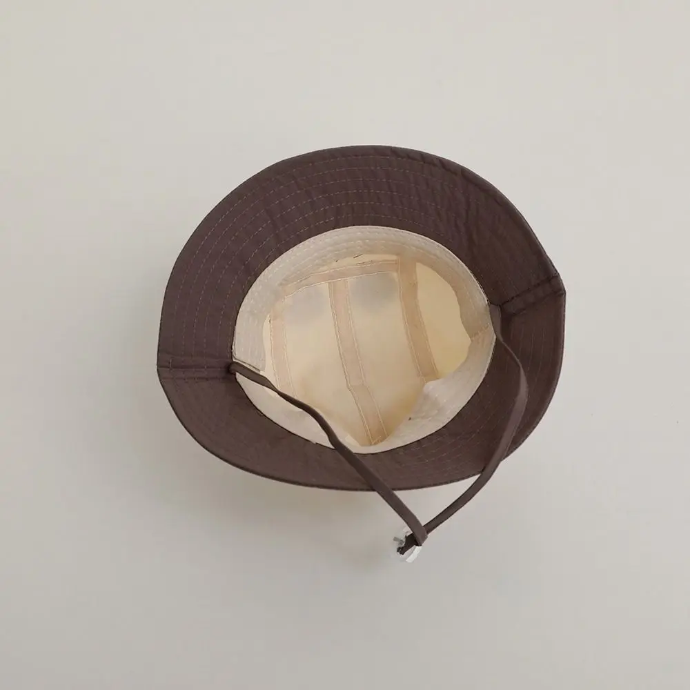 Korean Cute Ear Baby Bucket Cap Quick Dry Cartoon Animal Boys Girls Sunhat Summer Thin Fisherman Caps Kids