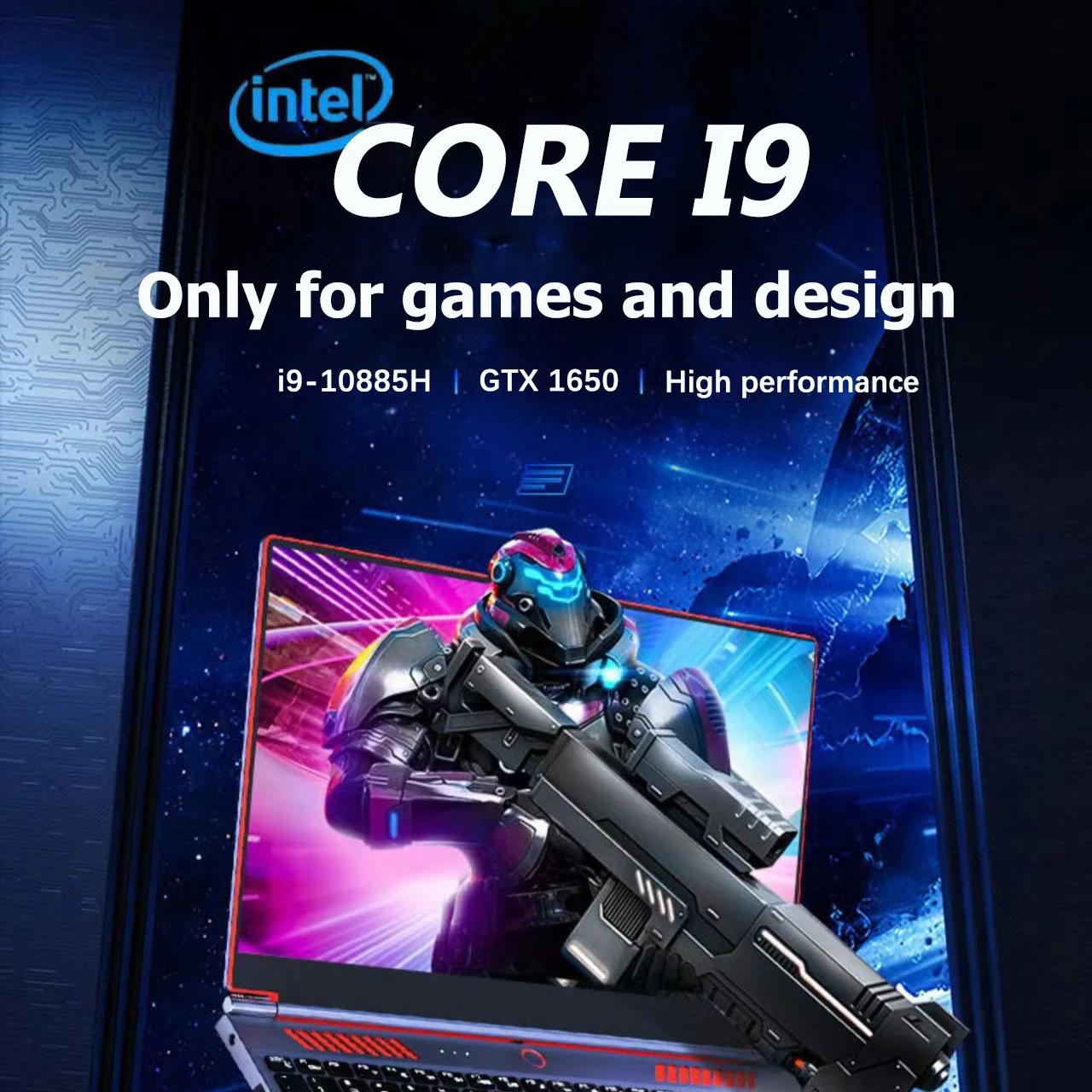 YSJMNPC-ordenador portátil para videojuegos Intel Core i7-8750H