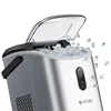 Nugget Ice Maker Countertop - Chewable Pellet Ice Cubes, 33 lbs Daily Output, Stainless Steel Housing, Self-Cleaning Ice Machine 1