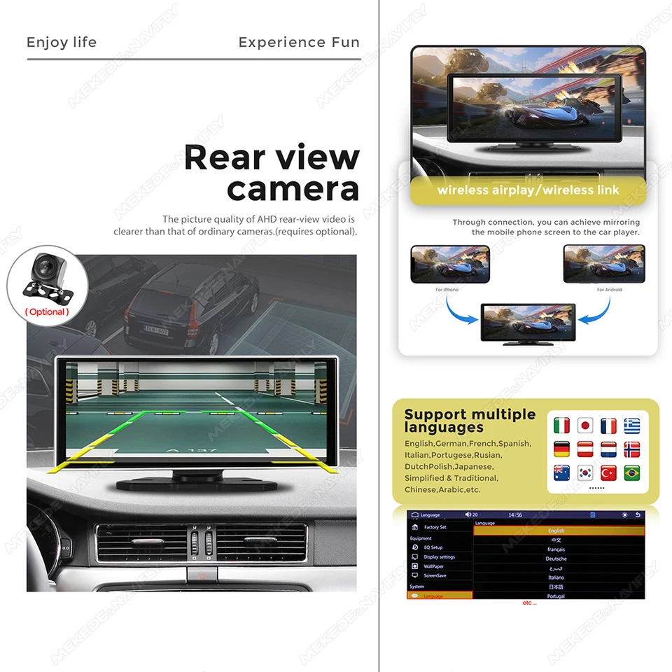 【新品】11.26インチ　カーオーディオcarplay Android Auto 11.26インチカーラジオワイヤレスCarPlayHDスマートスクリーン内蔵