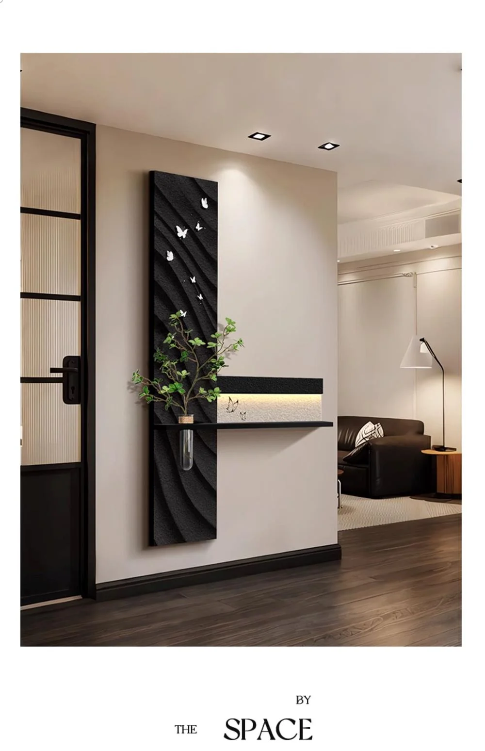 Hydroponic Green Plants Entrance LED Decorative Painting Sandstone Home Decoration Living Room Bedroom Corridor Mural Light Hydroponic Green Plants Entrance LED Decorative Painting Sandstone Home Decoration Living Room Bedroom Corridor Mural Light