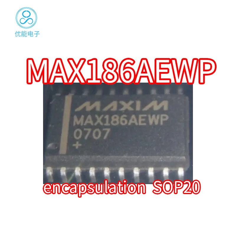 

Импортный чип MAX186AEWP, чип сбора данных SOP-20 посылка MAX186AEWP