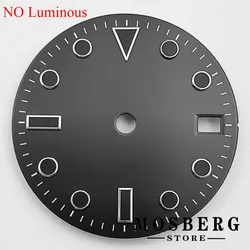 Luminous Multi - Color Watch Dial with Date Window - 28.5mm (NO luminous 14)