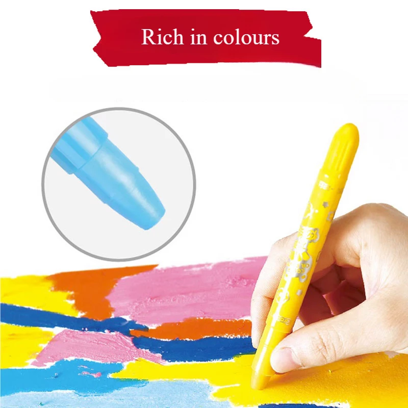 12/36/48 Twistable Crayons Washable Smooth Texture Crayon for Kids, Easy To Clean for Coloring, DIY Craft Project, Art Supplies 4