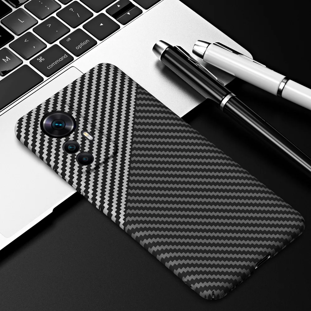 Ultra-Thin Carbon Fiber Matte Soft Touch Protective Case