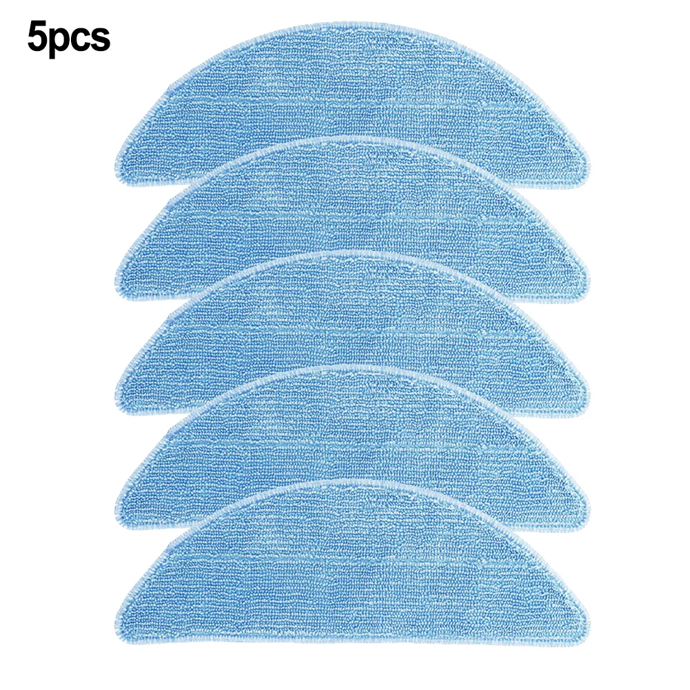 5pcs Vacuum Cleaner Mop Cloths For Tesvor X500 S6 S4 Vacuum Cleaner