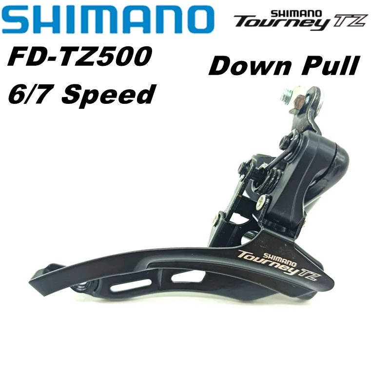 Original For Shimano Tourney TZ FD-TZ500 Bike Front Derailleur FD