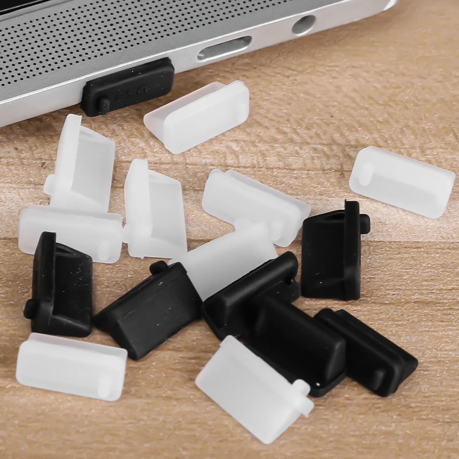 USB Dust Plug Charger Port Cover Cap USB Hole Plug USB Master Dust Cap Silicone Dustproof Protector Tablet PC Notebook Laptop