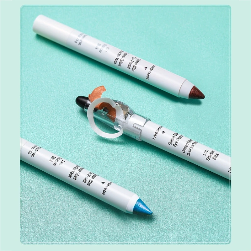 

Многоцветные сверкающие тени для век, точилка для карандашей, тени для век, мерцающий карандаш, Прямая поставка