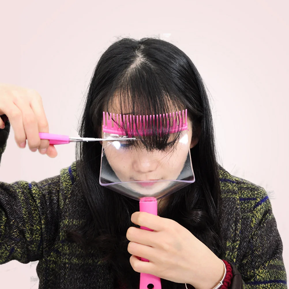 Hair Bangs Styling Tool Cutting Comb for Fringe Clippers Trimming Straight Trimmer 3