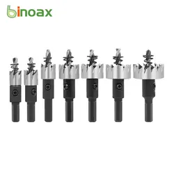 Binoax 32 Size Carbide Tip HSS Drill Bit Hole Saw Set With Box Stainless Steel Metal Alloy for Woodworking Tools 12-70mm