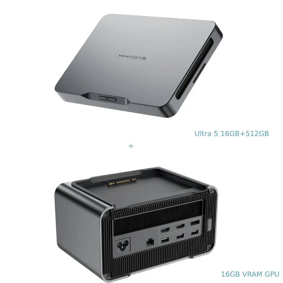 【美品】Khadas Mind2 ミニPC 512GB 16GB Khadas Mind 2 Mini PC&Khadas Dock&Khadas16GB External eGPU