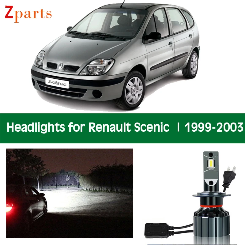 Car Headlamp For Renault Scenic 1 1999 2000 2001 2002 2003 LED