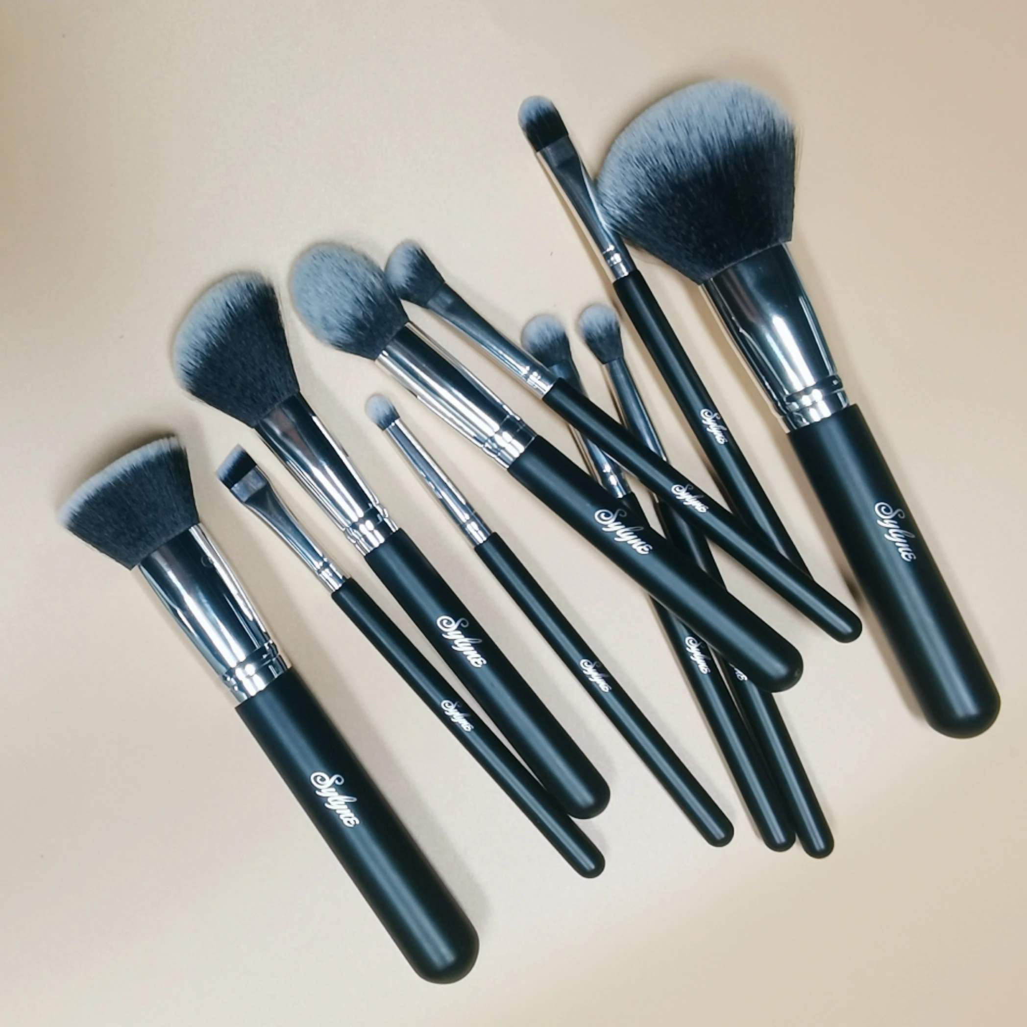 Professional Makeup Brushes Powder Foundation Highlighter Eyebrow Eyeshadow Make Up Kit Tools - 6