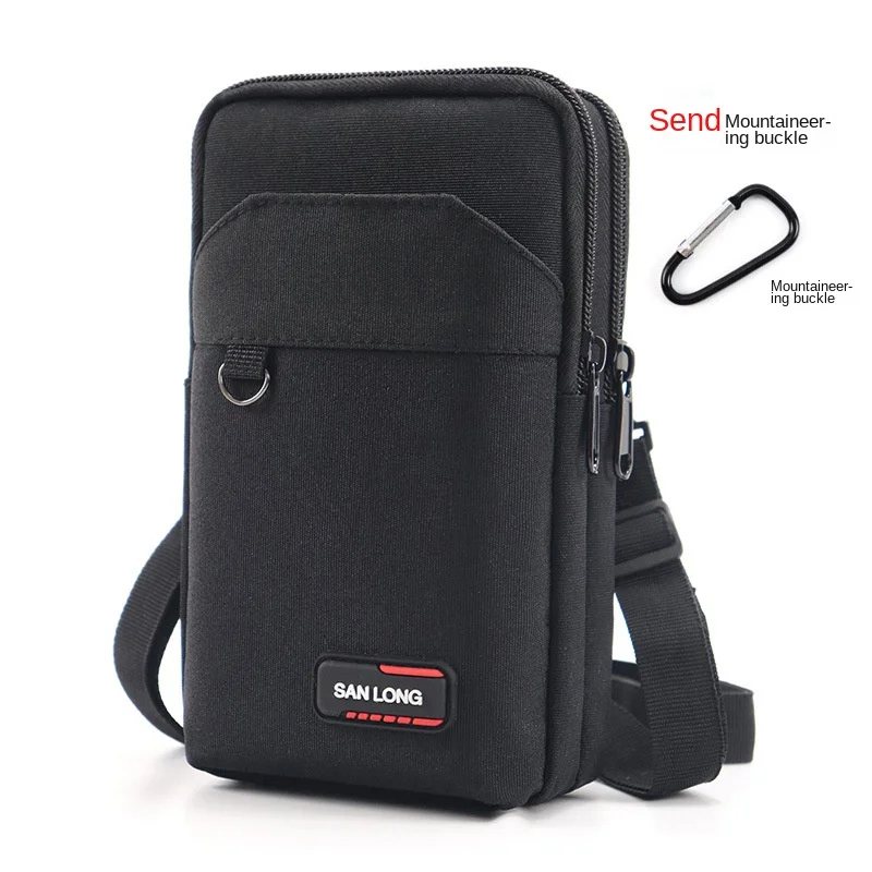 Men's Outdoor Waterproof Tactical Waist and Crossbody Bag