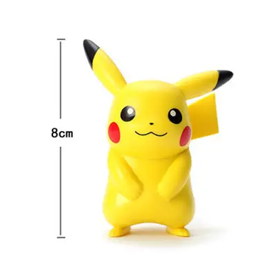 Pokemon Anime Action Figures Pikachu Toys Model Charmander Psyduck Squirtle Jigglypuff Bulbasaur Kawaii Collect Dolls Gift - Image 8