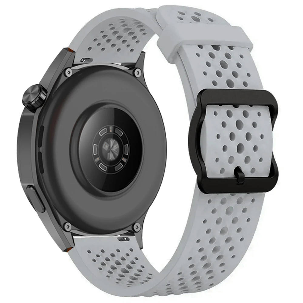 Versatile Sports Silicone Watch Strap - 22mm Band Replacement for Active & Stylish Looks