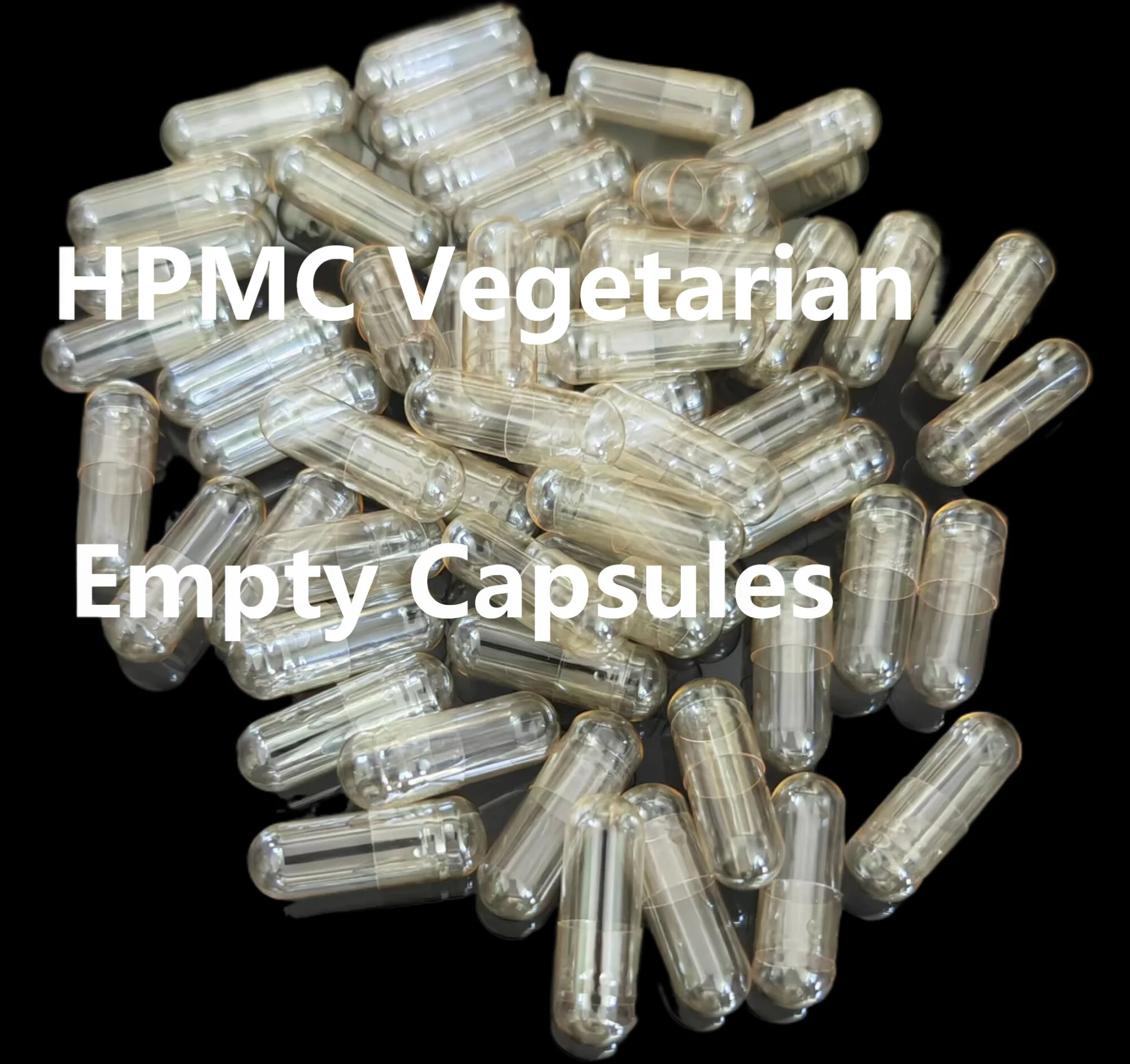 1000PCS HPMC Vegetarian Empty Capsule Halal Koshore GMP Standard Capsule Plant Capsule Shell Joined empty capsules