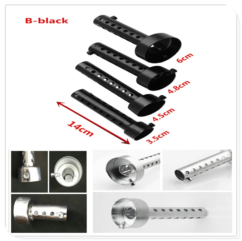 Silenziatore Di Scarico Moto 86/140Mm Db Killer Silenziatore Per Ducati Monster 400 620 Mts 695 696 796 S2R 800 Dark