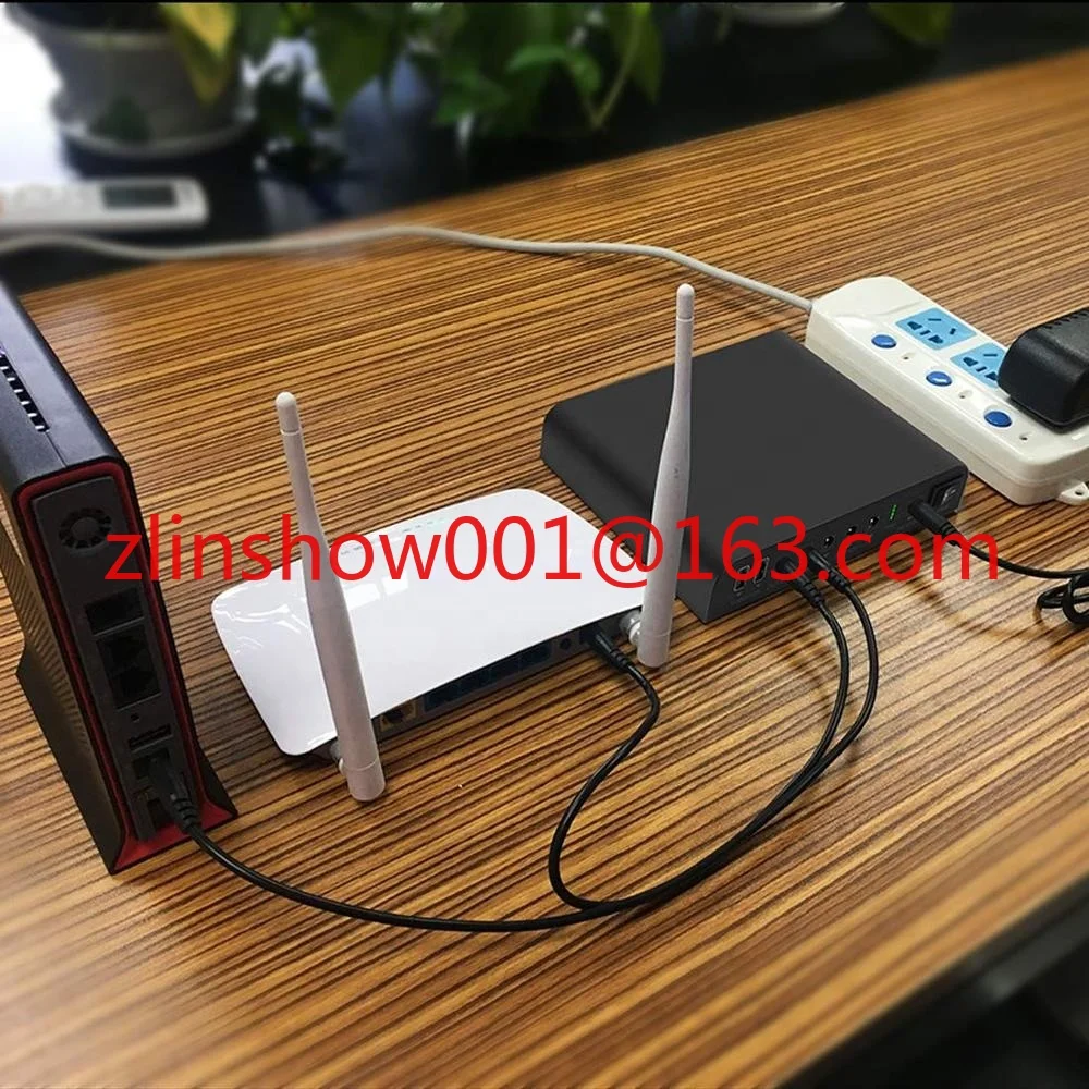 탈렌트셀 미니 무정전 전원 공급 장치, 리튬 이온 백업 배터리, SL3400 DC 12V, 9V, 5V 출력, 31200mAh, 98Wh