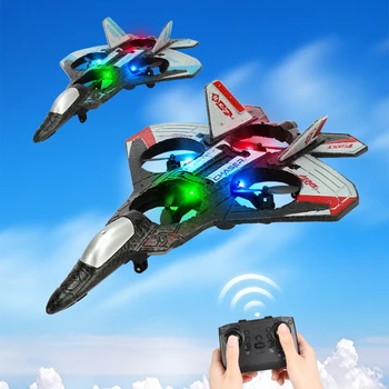 2.4G Remote Control Aircraft Gyroscope Stable Altitude RC Airplane Toy Foam Helicopter Plane for Boy Gifts 1