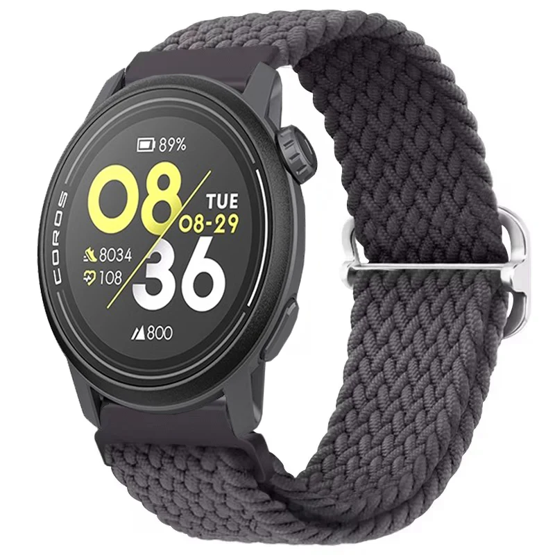 Breathable Comfortable Soft Nylon Watch Band, 20mm 22mm