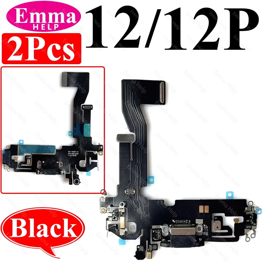 Dual USB Charging Port Flex Cable with Microphone Flex