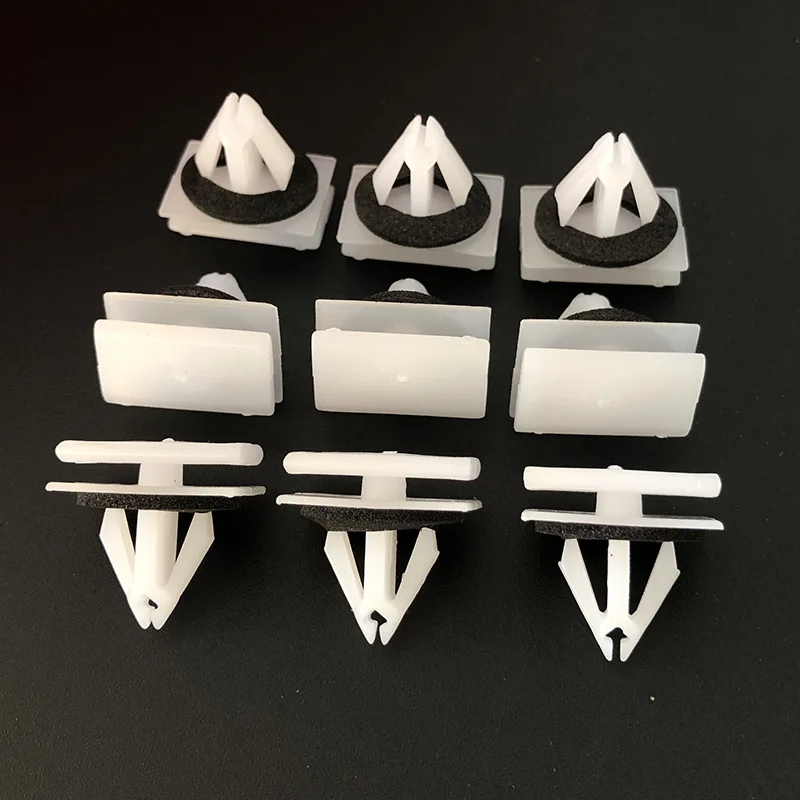 40pcs Car Clip Rocker Panel/Fender Flare Moulding Clip For Ford W716352S300 5270438 Auto Side